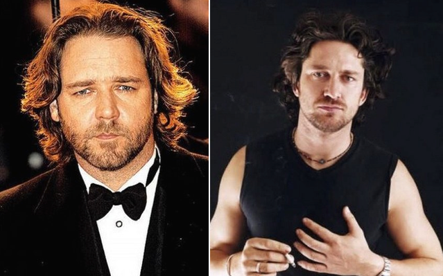 Russel Crowe Gerard Butler Wavy Hairstyle_Salon Buzz Stay Gorgeous