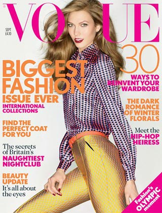 Karlie Kloss Vogue cover Sam McKnight