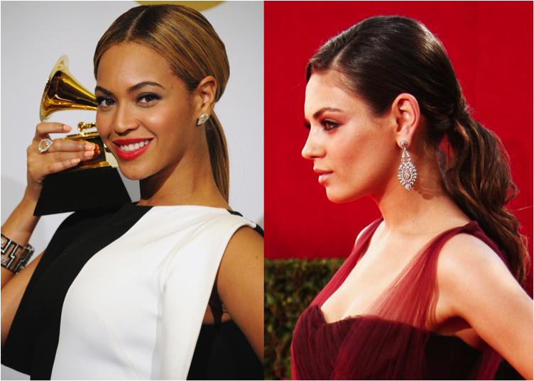 ponytails on red carpet_Salon Buzz Stay Gorgeous