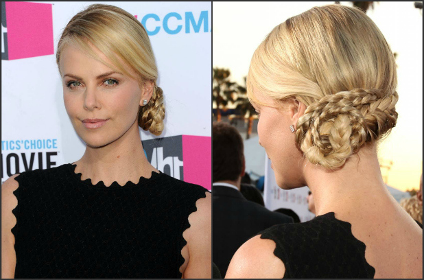 braided-updo-charlize-theron_Getty