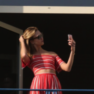 Karlie Kloss Cannes Selfie