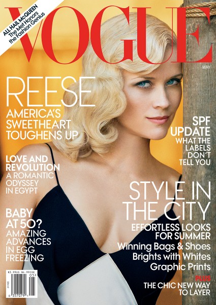 Salon Buzz_Reese Witherspoon Vogue May 2011 Cover